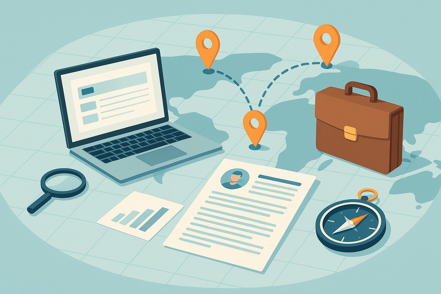 就職活動のマップとツール