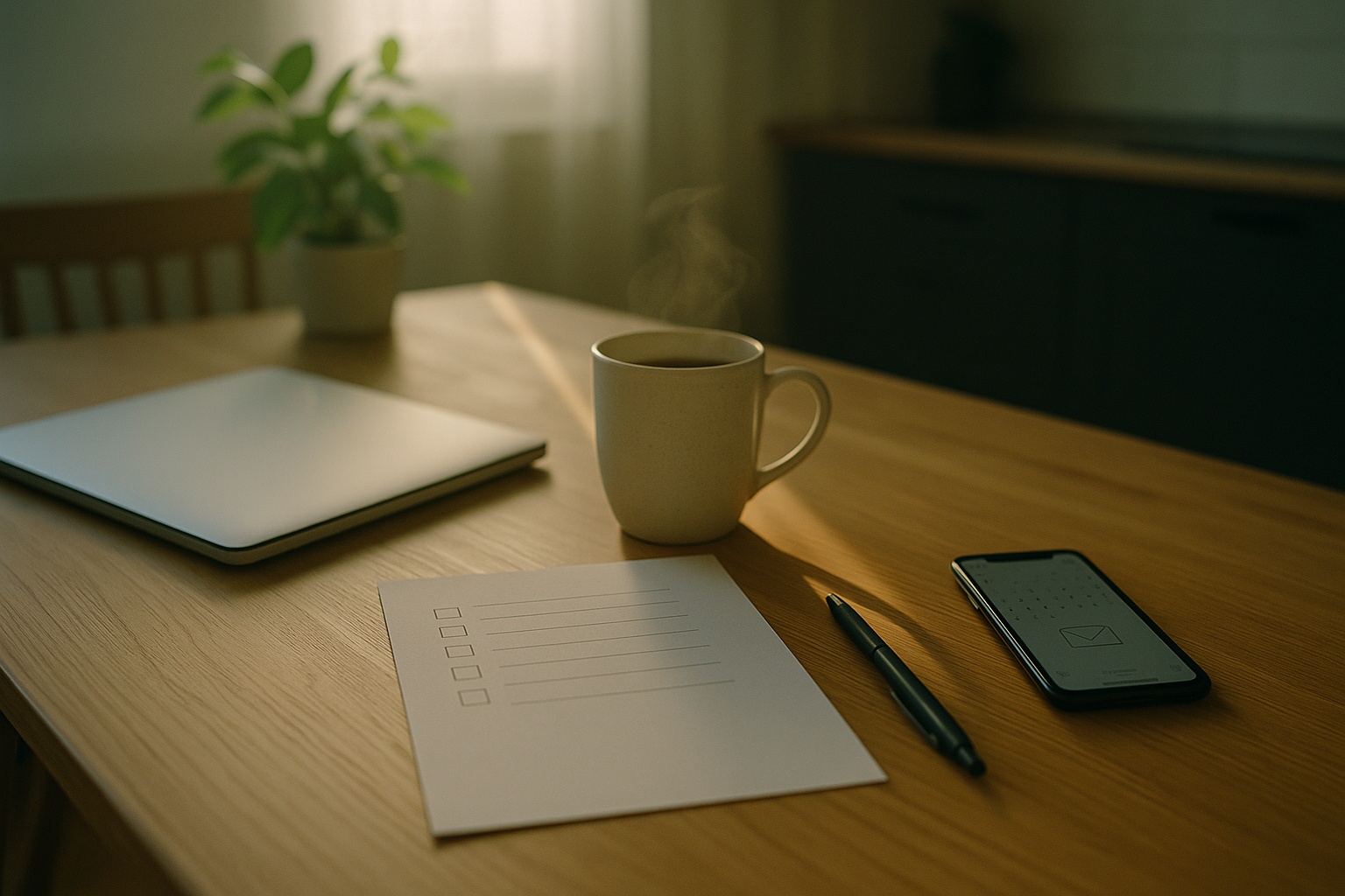 本文下部CTA—テンプレ保存・添削依頼・ニュースレターの行動導線を象徴する6:4横長イメージ